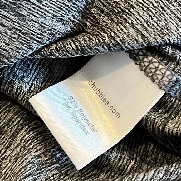 ⭐️ chubbies Gray Reflective Flamingo Palms Print Hoodie Pullover Medium - Picture 6 of 9